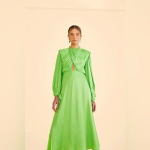 Farm Rio Satin dress